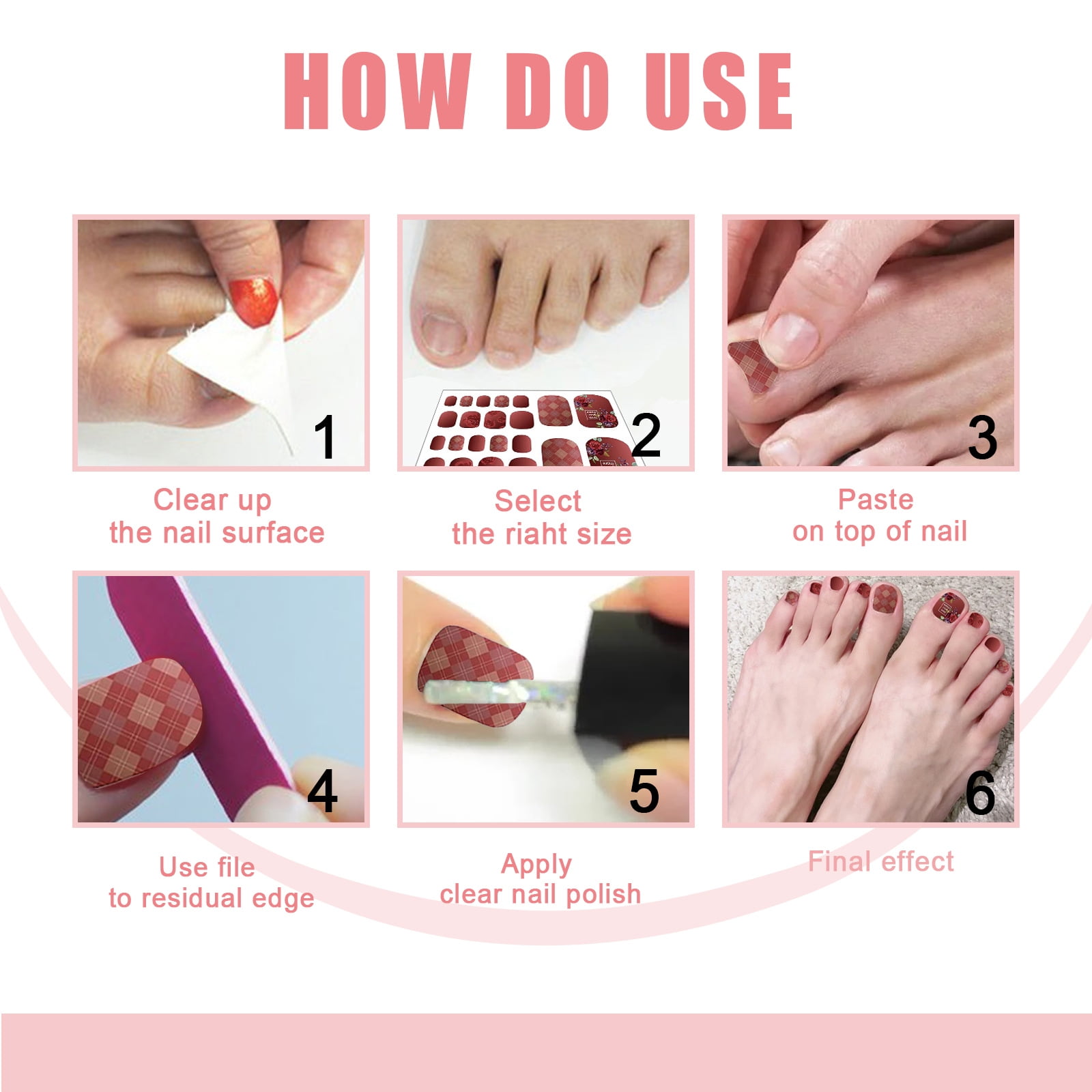 Nail Art Stickers Self-Adhesive DIY Stylish Nail Wraps Full Cover Sticker Decal | Tonails Sticker Small Refresh Self Adhesive Women Full Cover Manicure Nail Art Stickers Self-Adhesive DIY Stylish Nail Wraps Full Cover Sticker Decal | Tonails Sticker Small Refresh Self Adhesive Women Full Cover Manicure