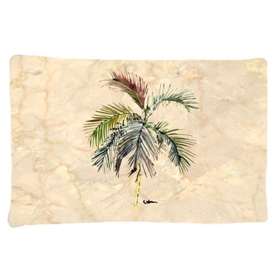 20.5 x 30 in. Palm Tree Moisture Wicking Fabric Standard Pillow Case
