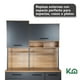 thumbnail image 4 of Alacena Organizador Rack Multiusos KingsHouse Gabinete Despensero 210cm cafe, 4 of 7