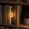 thumbnail image 4 of QISIWOLE Hanging Owl Shelf Lamp, Animal Book Light Decorative LED Ornament, 3.94 x 1.97 in Iron, for Bookshelf Reading Nook and Desk Decor, 4 of 6