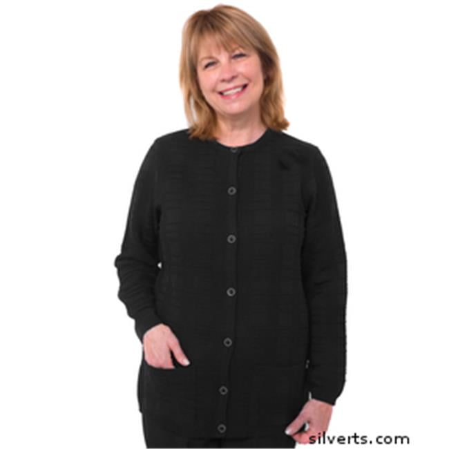Silverts 132613306 Two Pocket Cardigan  Sweater Elderly 