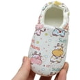 thumbnail image 2 of Toddler Baby Boys Girls Shoes Non Skid Slipper Sneaker Moccasins Infant First Walker House Walking Crib Shoes(6-24 Months), 2 of 6