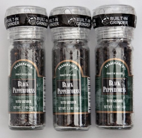 Cefalu Black Pepper Grinder Pack of 6