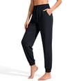 thumbnail image 5 of Lightweight Stretch Jogger Pants for Women 2026 Summer Elastic Waist Quick Dry Breathable Outdoor Athletic Casual Trousers Black M, 5 of 7