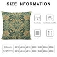 thumbnail image 6 of Awypu William Rabbit Floral Print Throw Pillow Covers Set of 2 Aesthetic Pillow for Bedroom Decorative Pillowcase Home Decor Living Room Cushion Case for Bed Sofa Couch White, 6 of 6