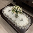thumbnail image 1 of MesaSe Chemin de Table en Dentelle Brodée Chemin de Table Basse Napperon Table de Nuit Foulard de Commode Centre de Table Napperon, 1 of 2