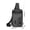 Gray, variant on FEOLGEHLY Sling Bag, Cloth Lightweight Small Crossbody Bags for Women Men, Multi-Pocket Layered Crescent Shoulder Bag Sports Tote Chest Bag with Adjustable Strap for Outdoor Travel Commute