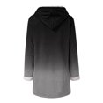 thumbnail image 4 of Flash picks! Turilly Women's Long Hoodies Coats Tunic Winter Cotton Jackets Knitted Casual Sweatshirt Zip Up Hoodies Oversized, 4 of 5