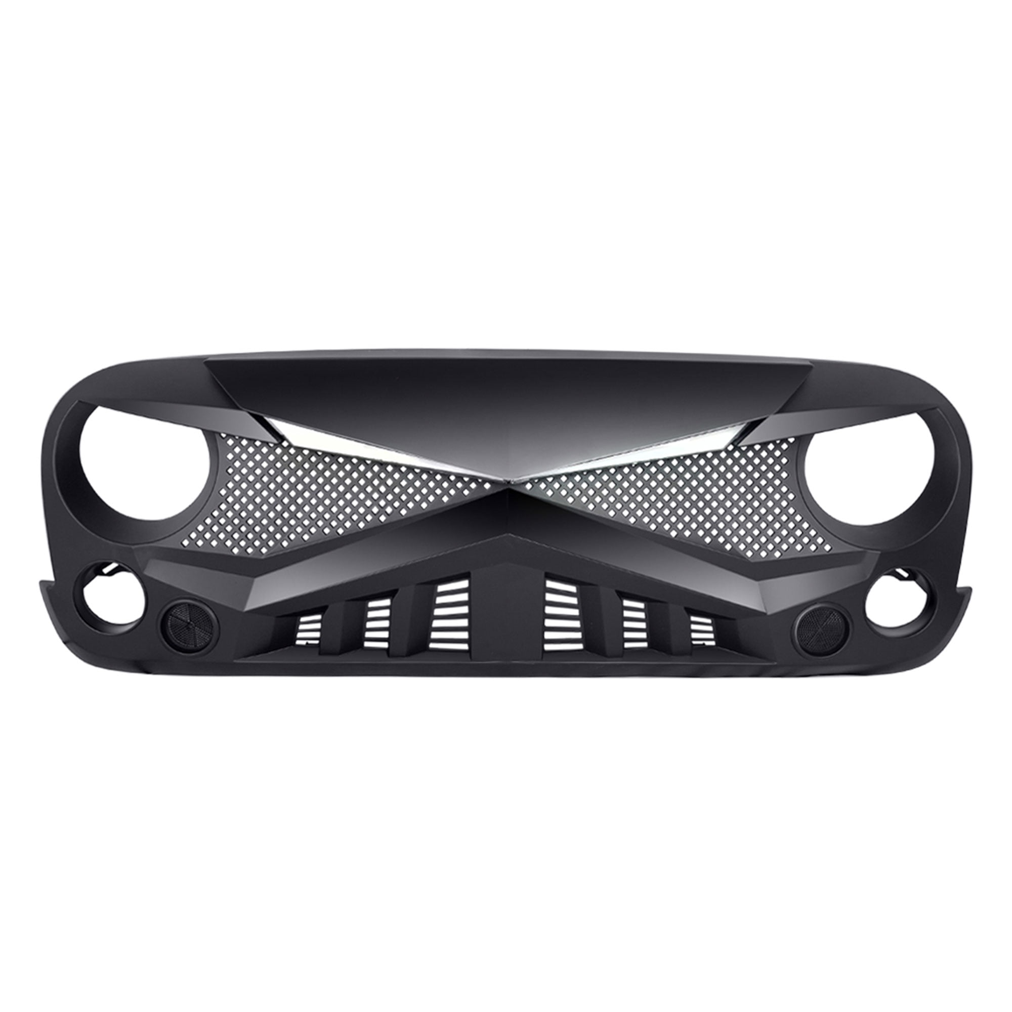 AMERICAN MODIFIED Hawke Grille for 2007-2018 Jeep Wrangler JK