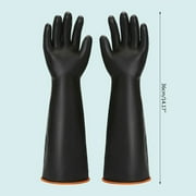 XISAOK Chemical Resistant Gloves Heavy Duty Industrial Waterproof Safety Work Gloves
