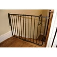 Cardinal WI30BK Wrought Iron Decor Dog Gate Black