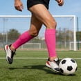 thumbnail image 1 of Manchons de Pression Uniformes de Protection Sportive pour Adultes et Enfants Bas Mi-Mollet Absorbant la Sueur Légers Tenue Décontractée, 1 of 3