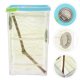 thumbnail image 2 of 1 juego de caja para reptiles, caja de alimentación para reptiles, terrario de hábitat transparente, caja de alimentación para reptiles, caja de cría transparente para reptiles, 2 of 7