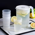 thumbnail image 1 of Lubelski Bouilloire à Eau 2000/2500 ml Échelle Résistance à la Chaleur Grande Capacité Qualité Alimentaire Sortie Ronde Poignée Étanche Bouilloire à Jus Fourniture pour la Maison, 1 of 8
