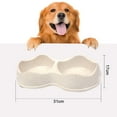 thumbnail image 2 of 2 pcs Plastic Bowls Kitten Home Waterer for Pet Shop Puppy Drinking Double and Bowl Dog Water And Small Cats Food - type:style2, 2 of 5