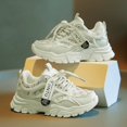 thumbnail image 6 of NIEWTR Toddler Shoes Kids Shoes for Boys and Boys Lightweight Durable Casual Athletic Kids Sneakers for Toddlers and Little Kids Toddler Shoes(White,11), 6 of 9