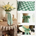 thumbnail image 6 of Plaid Wreath Sash for Front Door Seersucker Wreath Sash Burlap Garland Ribbon Accessories for Wreath Yard Doorway Indoor Outdoor Bridal Shower Home Decor,5 x 55in, 6 of 7