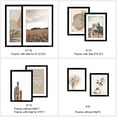 thumbnail image 6 of ArtbyHannah 8 Piece Black Gallery Wall Photo Frame Set, Modern Landscape Wall Decor for Home and Office, 6 of 10