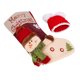 thumbnail image 5 of Fotografía de recién nacido saco de dormir sombrero lindo exquisito bebé infantil Navidad saco de dormir accesorios muñeco de nieve, 5 of 9