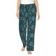 thumbnail image 1 of Balery Vintage Floral Pantalones de pijama para mujer, pijamas ultraligeros, pantalones de estar por casa-Large, 1 of 6