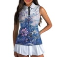 thumbnail image 3 of Whosucclay Blue Dragonfly Art Golf Athletic Vest for Women, Relaxed Lightweight Athletic Tank Top for Sports Hiking XS - 2XL, 3 of 7