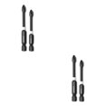 thumbnail image 2 of QualitChoice GREENER Screwdriver Drill Bit Set Alloy Steel Handle Anti- for slip Bits High Precision Portable Screw Driver Hand Tool 65/70mm 2PCS 2Set, 2 of 6