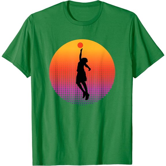 Basketball Player Playing Basketball Ball Sports Slam Dunk T-Shirt