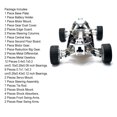 thumbnail image 4 of Ounissouiy Conjunto de conjunto de brazo oscilante trasero delantero RC Car 1/12 reemplazo de piezas de repuesto de actualización modificada para Kits de construcción modelo Plata, 4 of 6
