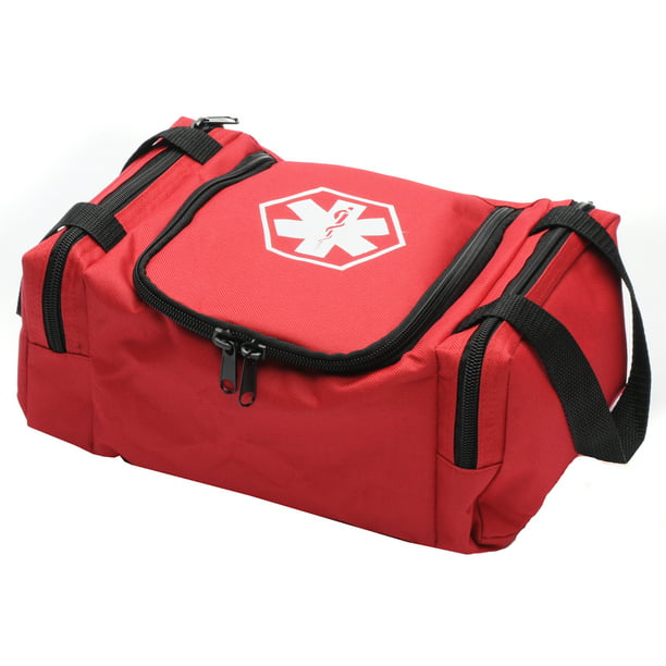 Empty First Responder, First Aid Kit Bag Small Red - Walmart.com ...