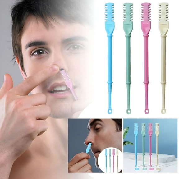 FACEGA Manual Nose Hair Removal-Nose Razor Trimmers-Ear And Nose Hair Trimmer for Men,Nasal Hair Cutter Trimmer for Women