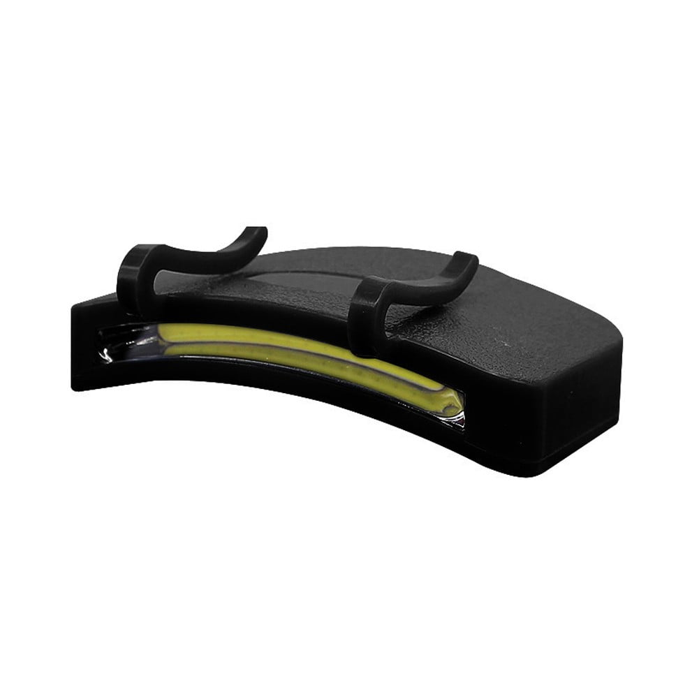 Cob Led Cap Lamp Hat Brim Clip On Lamp Headlight Headlamp For Camping