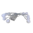 thumbnail image 2 of LED Christmas String Lights under $5! Cagogo LED Christmas String Lights with Snow Pompoms, Battery Operated Fairy Lights for Winter Decor, 10-Light Thorn Decoration for Indoor Outdoor Tree Party, 2 of 9