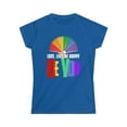 thumbnail image 4 of Be You LGBT Love Live Be Happy Rainbow LGBT Pride Month Womens Shirts, 4 of 8