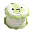 thumbnail image 4 of Asiento de inodoro portátil para niños para entrenamiento, orinal plegable con tapa para viajes , Verde, 4 of 8