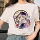 thumbnail image 3 of Camiseta con estampado divertido de Bungou Stray Dogs para mujer, Top Harajuku, camiseta informal básica con cuello redondo, camiseta de manga corta para niña, envío directo, 3 of 5