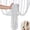 White, variant on OADUKQ String Door Curtain, Polyester Beaded Hanging Room Divider, Doorway Privacy and Decorative, Black, 39.37 X 78.74 in
