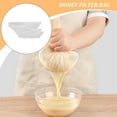 thumbnail image 6 of Basiess Nut Milk Bag, Reusable Nylon Mesh Strainer Bag for Almond Milk Yogurt Cheese, Food Grade Filter Bag for Kitchen White, 6 of 7