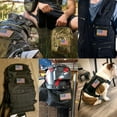 thumbnail image 2 of Anley Tactical USA Flag Embroidered Patches (2 Pack) - 2"x 3" American US Flag Military Uniform Sew On Emblem Patch - Loop & Hook Fasteners Attach to Tactical Hats, Garment & Gears, 2 of 7