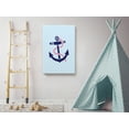 thumbnail image 2 of Awkward Styles Marine Framed Canvas Art Nautical Kids Room Prints Art Gifts for Kids Baby Room Design Funny Art for Kids Art Newborn Baby Room Wall Decor Sea Wallpapers Made in USA Wall Decor, 2 of 6
