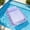 Purple, variant on Inflatable Pool Bed Large Water Floating Sofa with Headrest, Thickened PVC Blow Up Pool Float for Adults, Summer Beach Lounger for Swimming Pool Party, Stable Anti-Tip Raft, Transparent Watermelon