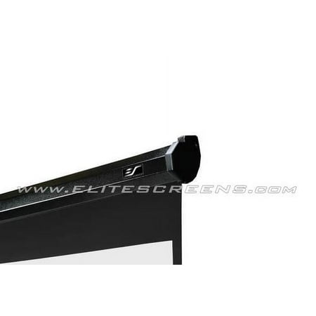 Elite Screens - Pull-Down Projector Screen - Black