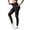 18# Black, variant on HKYNLAG Women's Mesh Leggings High Waisted Tummy Control Running Workout Leggings Soft Yoga Pants with Pockets Black M