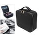thumbnail image 5 of Bolsa de maquillaje de viaje Zulema Estuche de cosméticos Estuche para cepillos Negro 27x24x9.5cm, 5 of 8
