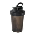 thumbnail image 4 of EHJRE Shaker Bottle Milkshake Cup 401-500ml Portable Mixing Cup Leakproof Shaker Cups Mixer Bottle for Milk Water Drinks Coffee Gym Black, 4 of 8