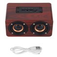thumbnail image 2 of Speaker Wooden  Speaker Retro  Subwoofer  Stereo Speaker for Home Tablet, 2 of 8
