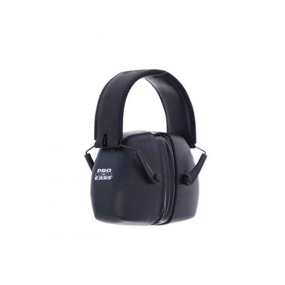 Pro Ears Ultra Gel 29 Passive Hearing Protection Ear Muffs, NRR 29, Black