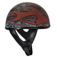 thumbnail image 3 of Fulmer, (1)3012924, Adult Shorty Motorcycle Helmet - DOT Approved - 301 TAC - Blaze Red, L, 3 of 4