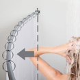 thumbnail image 2 of Elements Sr02-R 72" Adjustable Curved Shower Curtain Rod - Bronze, 2 of 2