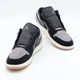 thumbnail image 4 of HJ4360-001 N I-K-E A i r-Jor-dan 1 Low Dark Black Denim Light Smoke Grey Sail (Men's), 4 of 6