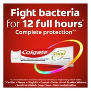 Colgate Total Toothpaste, Clean Mint, 4.8 Oz, 4 Pack